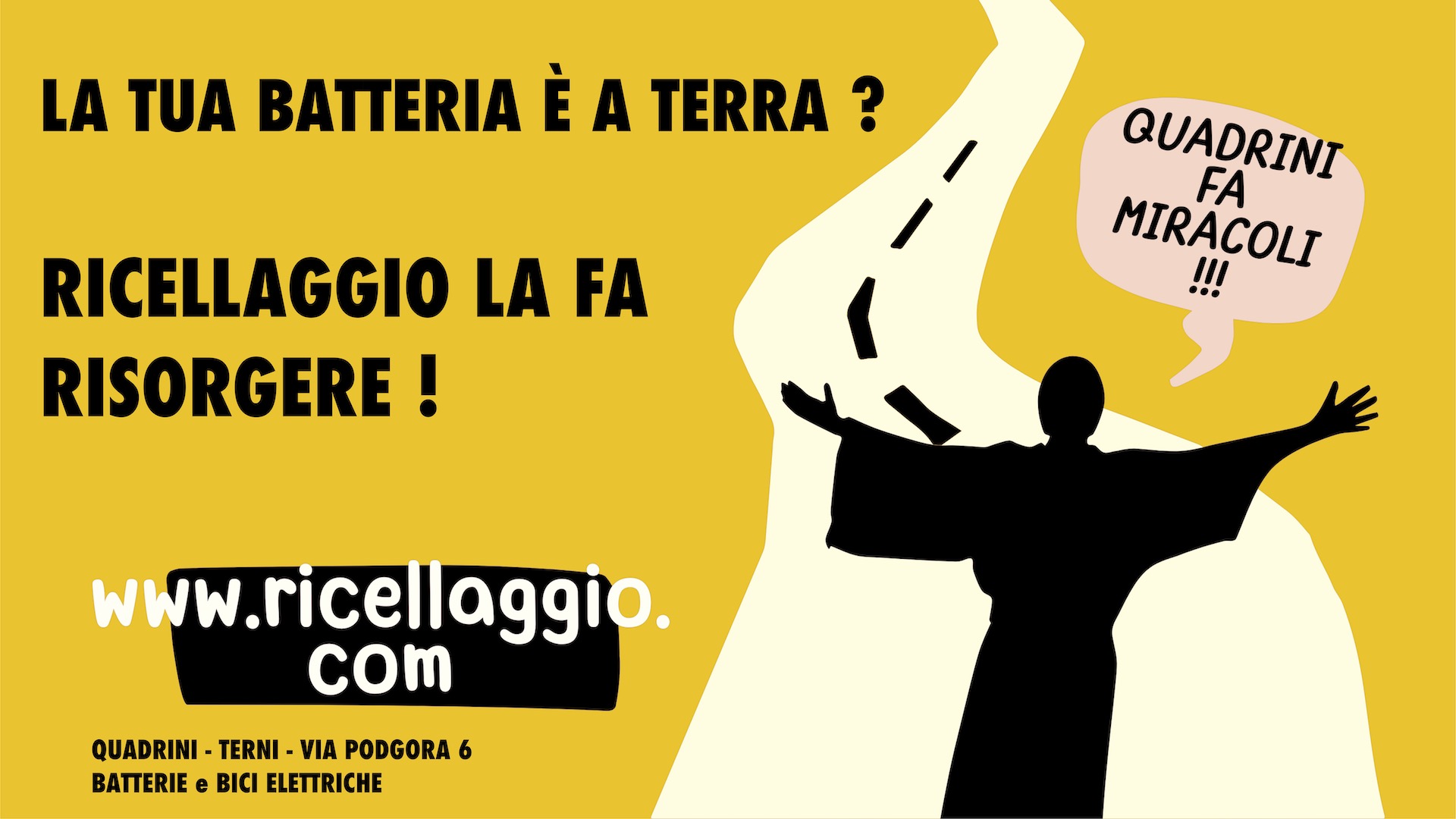Batteria rinnovata per e-bike Ricellaggio